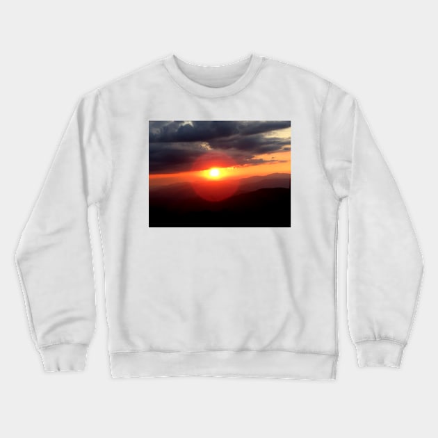 Supernova Sun Crewneck Sweatshirt by MJDiesl